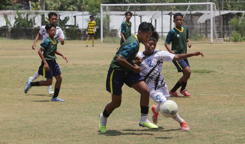 Potret pelajar Surabaya ikuti turnamen antar kampung semarakkan Piala Dunia U-17. Foto: Diskominfo Kota Surabaya