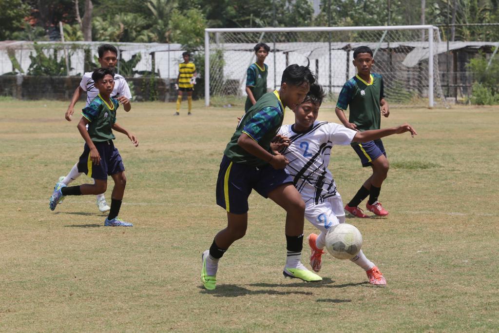 Potret pelajar Surabaya ikuti turnamen antar kampung semarakkan Piala Dunia U-17. Foto: Diskominfo Kota Surabaya