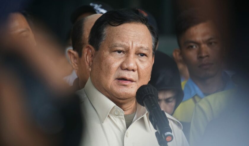 Prabowo Subianto bakal calon Presiden Koalisi Indonesia Maju. Foto: Faiz Fadjarudin suarasurabaya.net