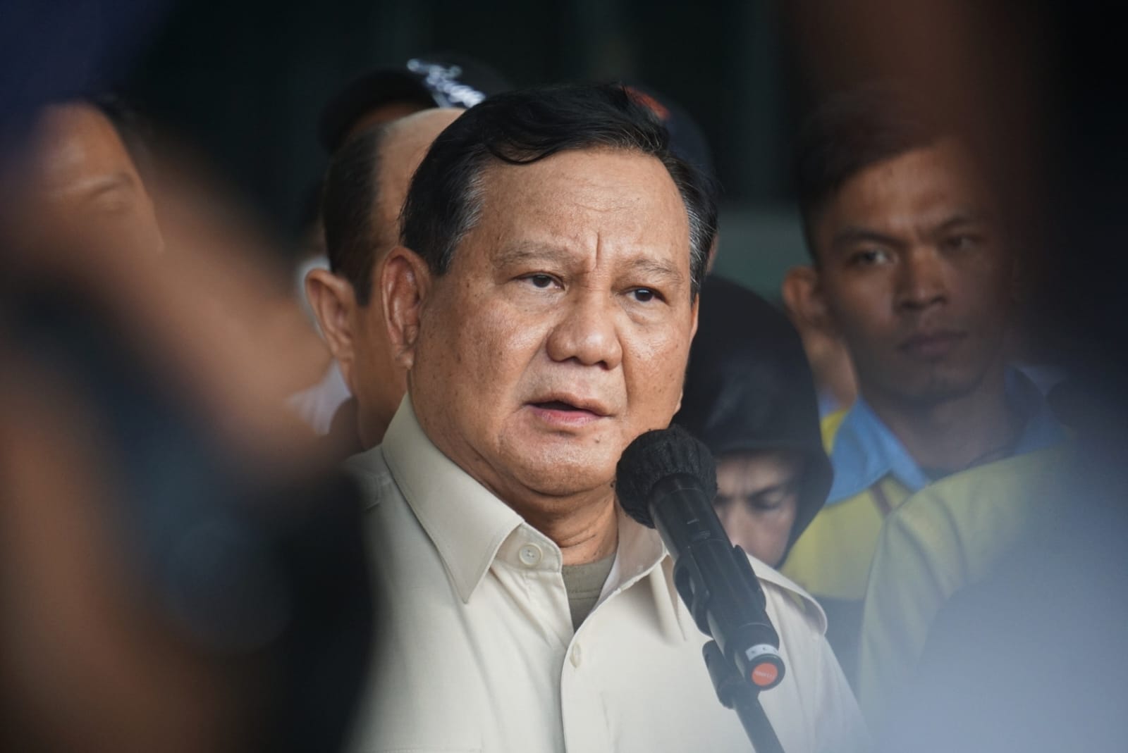 Prabowo Subianto bakal calon Presiden Koalisi Indonesia Maju. Foto: Faiz Fadjarudin suarasurabaya.net