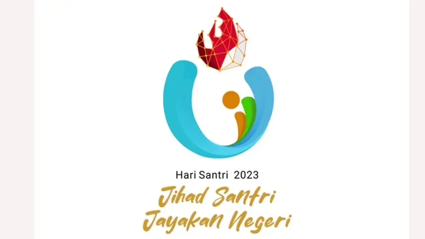 Logo Hari Santri 2023. Foto: Kemenag