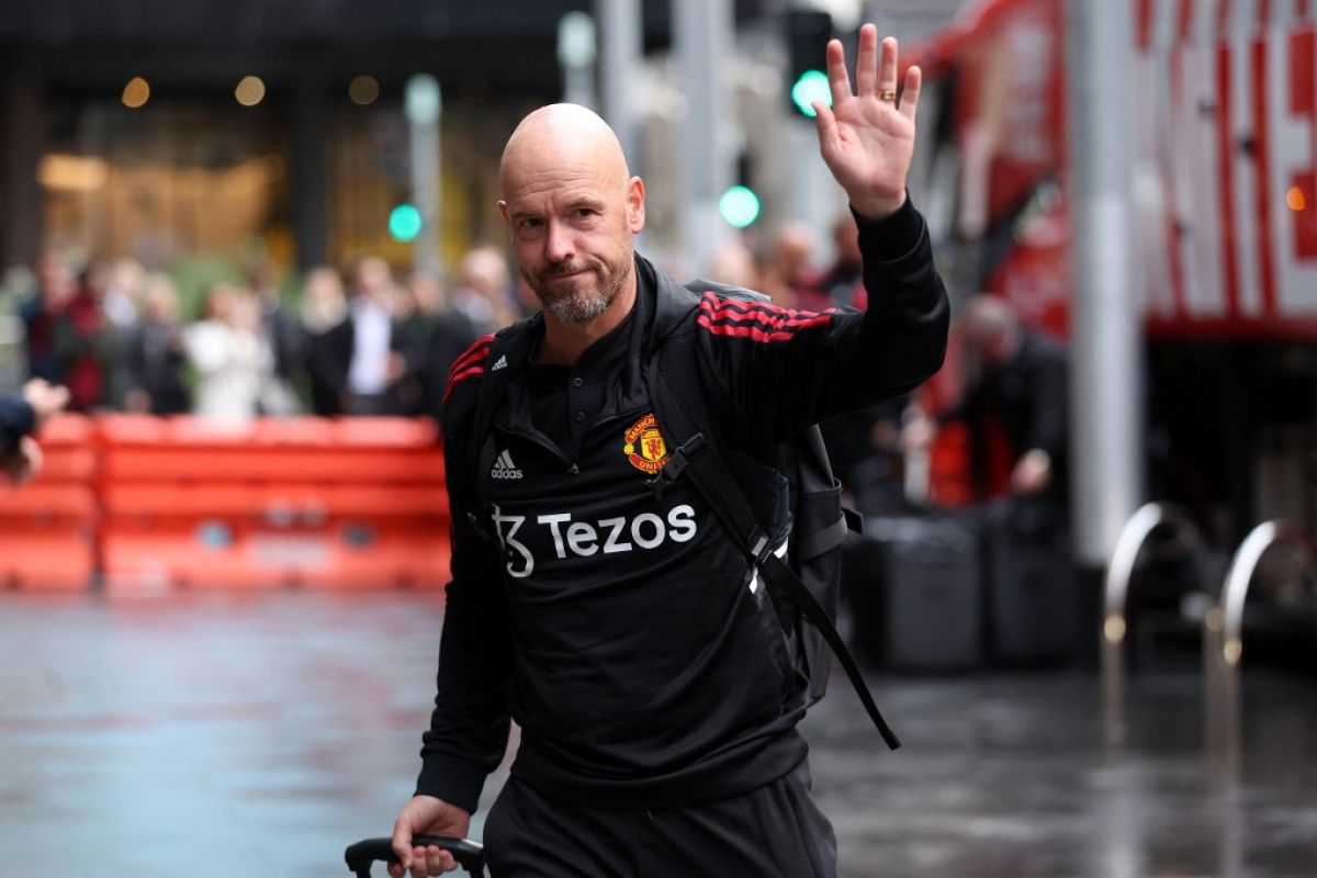 Erik Ten Hag. Foto: AFP/Martin KEEP