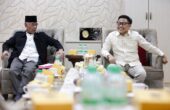 Muhaimin Iskandan Cawapres Nomor Urut 1 menerima perwakilan Alumni GMNI, Jumat (24/11/2023), di Jakarta. Foto: istimewa