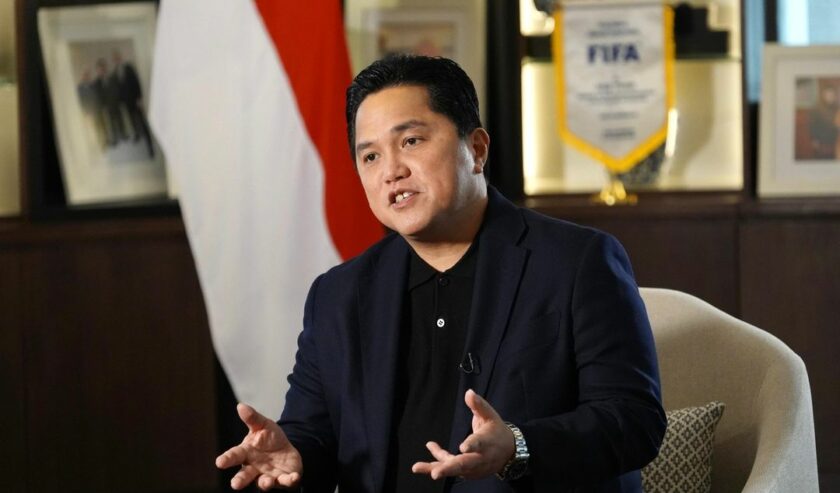 Erick Thohir Menteri Koordinator Bidang Kemaritiman dan Investasi (Menko Marves) Ad Interim. Foto: Instagram @erickthohir