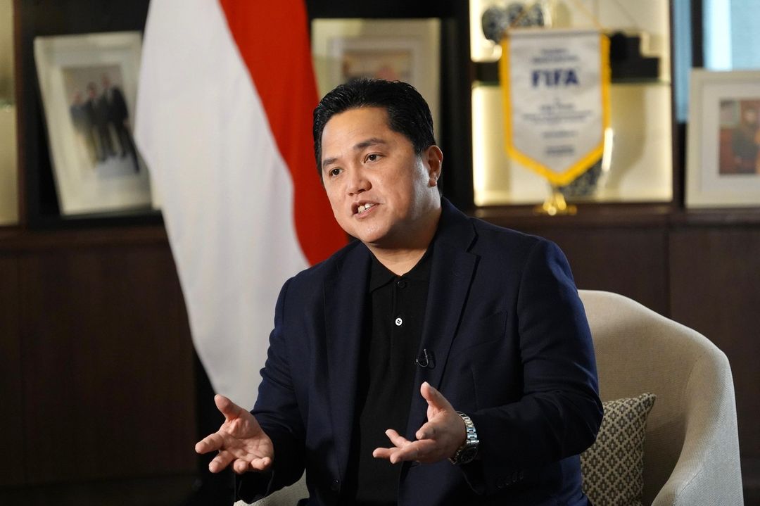 Erick Thohir Menteri Koordinator Bidang Kemaritiman dan Investasi (Menko Marves) Ad Interim. Foto: Instagram @erickthohir