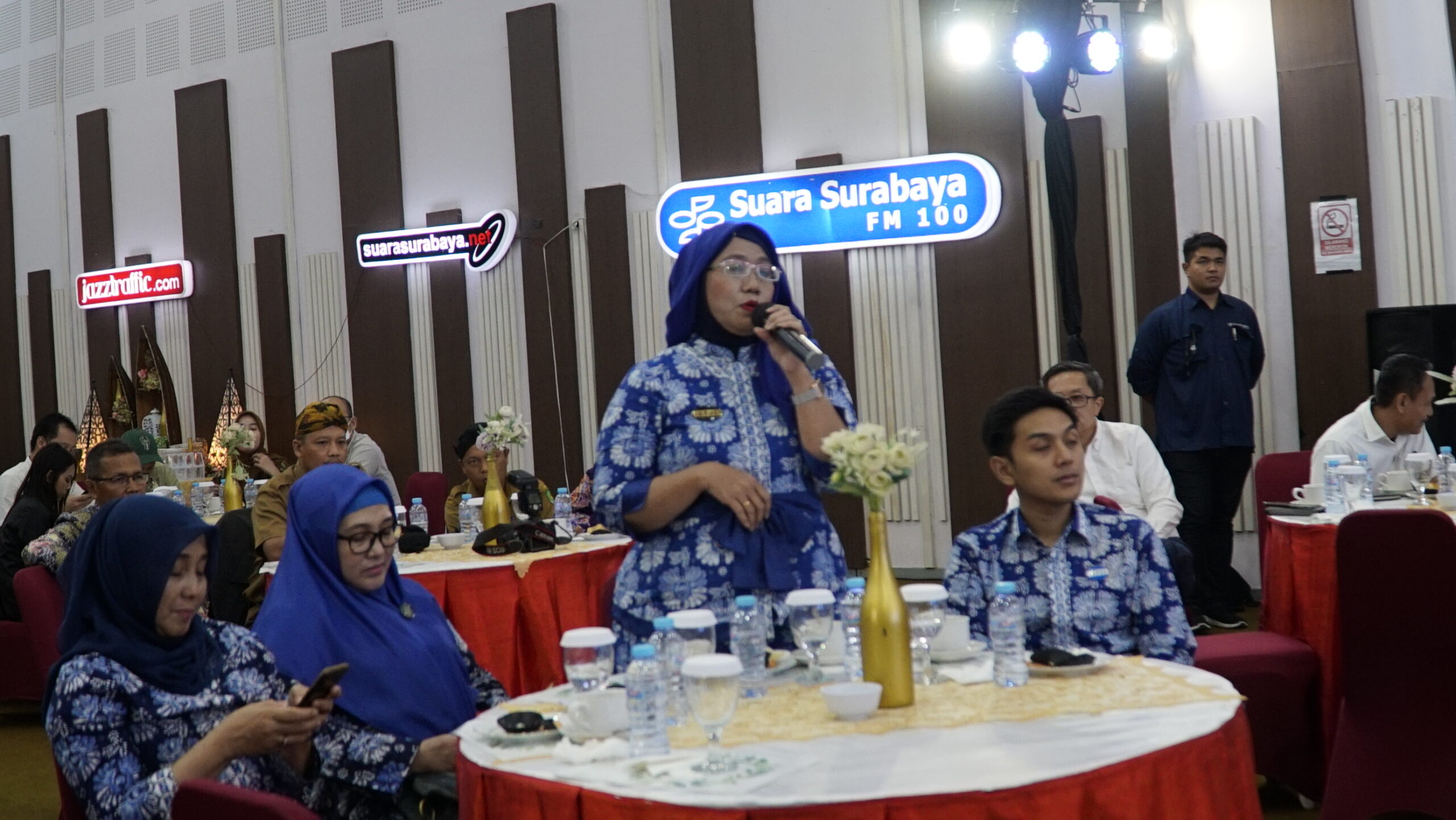 Peserta Sumenep Investaphoria yang digelar di Hall Suara Surabaya Centre (SSC), Senin (11/12/2023) yang dipersembahkan oleh Pemkab Sumenep dan Suara Surabaya Media. Foto: Suara Surabaya Media