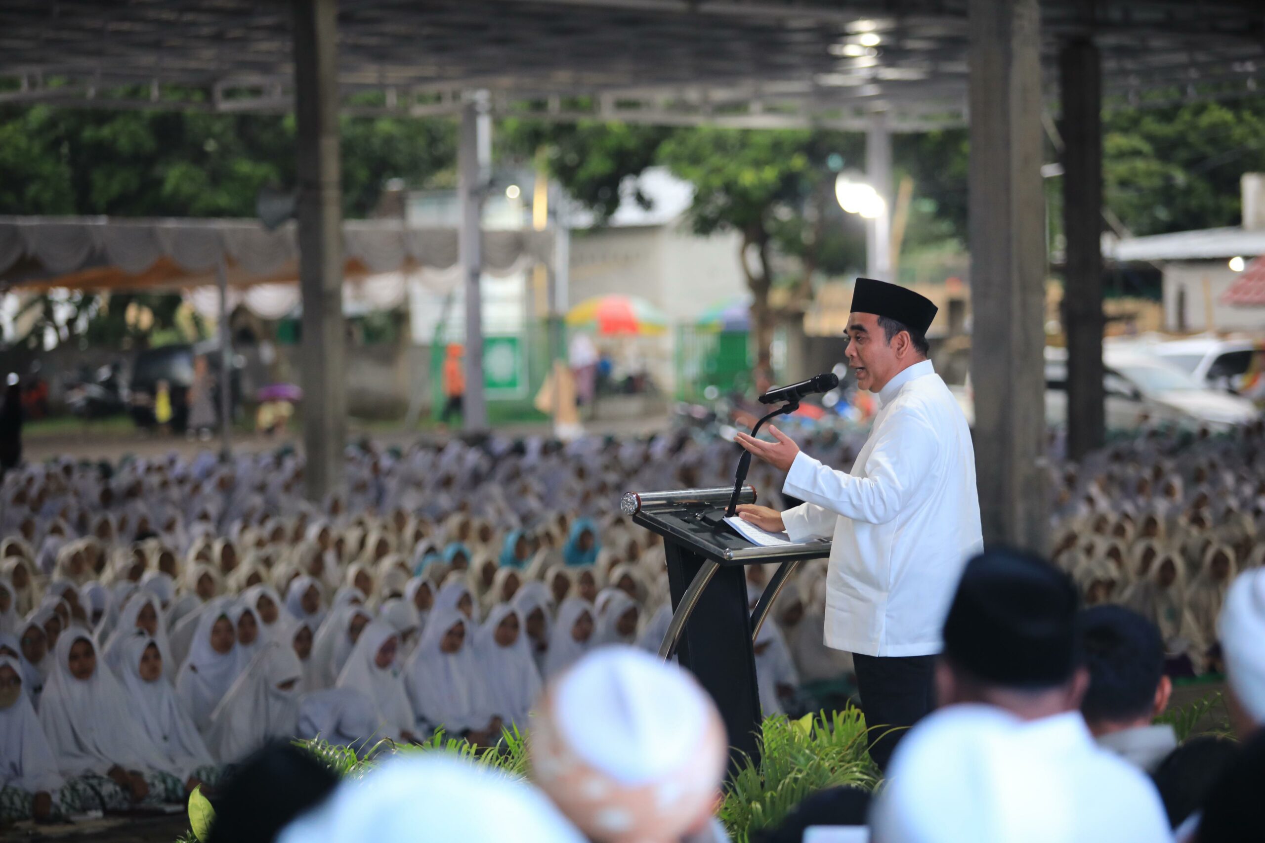 Muzani Paparkan Program Prioritas Prabowo di Hadapan Ribuan Santri Nahdlatul Wathon NTB
