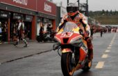 Marc Marquez saat berkompetisi di Grand Prix Jepang di Sirkuit Motegi pada 24 September 2022. Foto: AFP