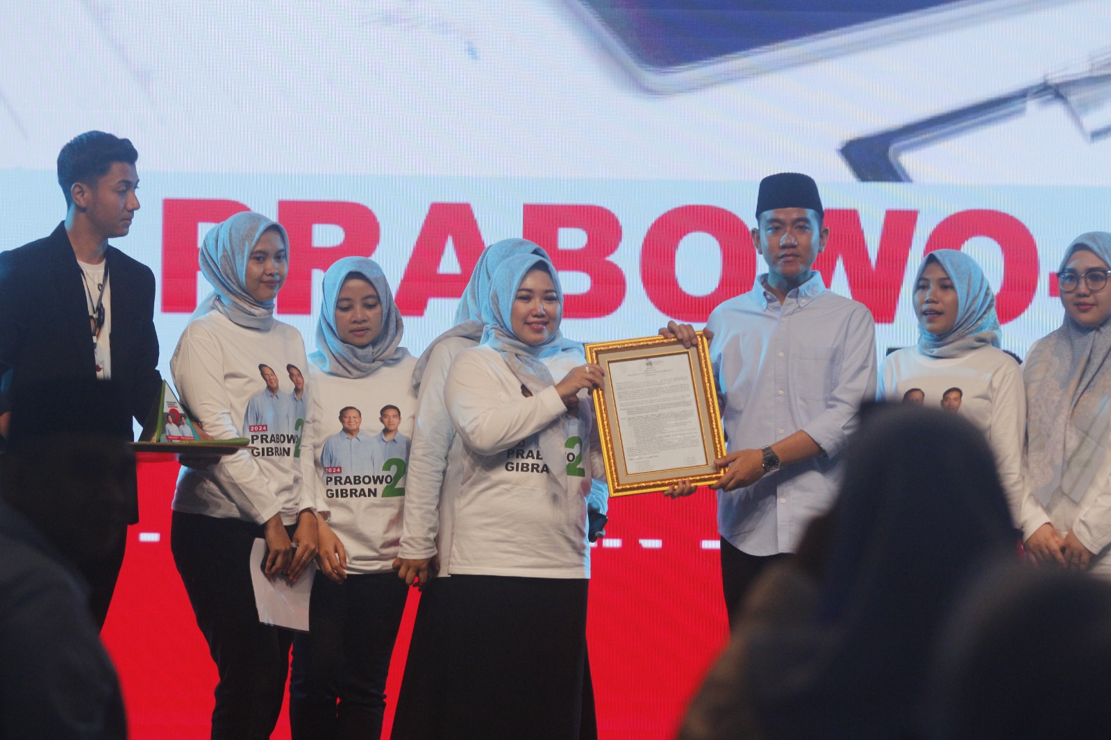 Deklarasi Dukung Prabowo-Gibran, Perempuan Muda Nahdliyin Titip Pemberdayaan Perempuan dan Anak