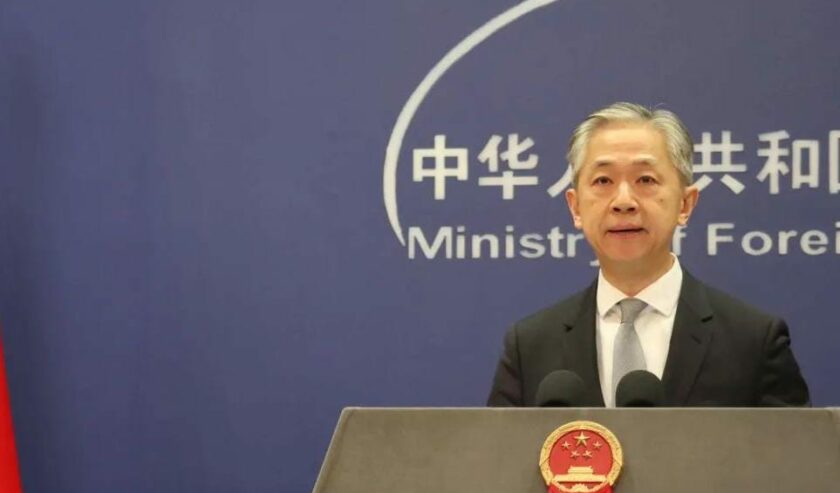 Wang Wenbin Juru Bicara Kementerian Luar Negeri China. Foto: Antara