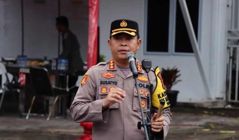 Kombes Pol Susatyo Purnomo Condro Kapolres Metro Jakarta Pusat di Jakarta, Selasa (12/12/2023). Foto: Antara/Polres Metro Jakarta Pusat