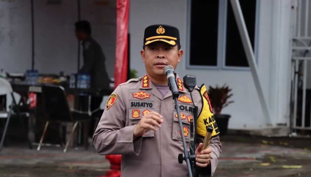 Kombes Pol Susatyo Purnomo Condro Kapolres Metro Jakarta Pusat di Jakarta, Selasa (12/12/2023). Foto: Antara/Polres Metro Jakarta Pusat