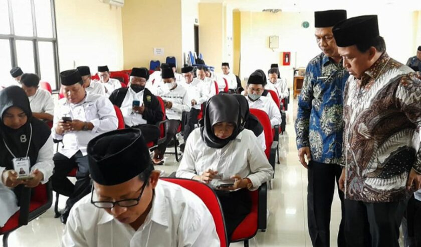 Ilustrasi: Proses seleksi calon petugas haji Kementerian Agama 1444 Hijriah/2023 Masehi. Foto: Kemenag