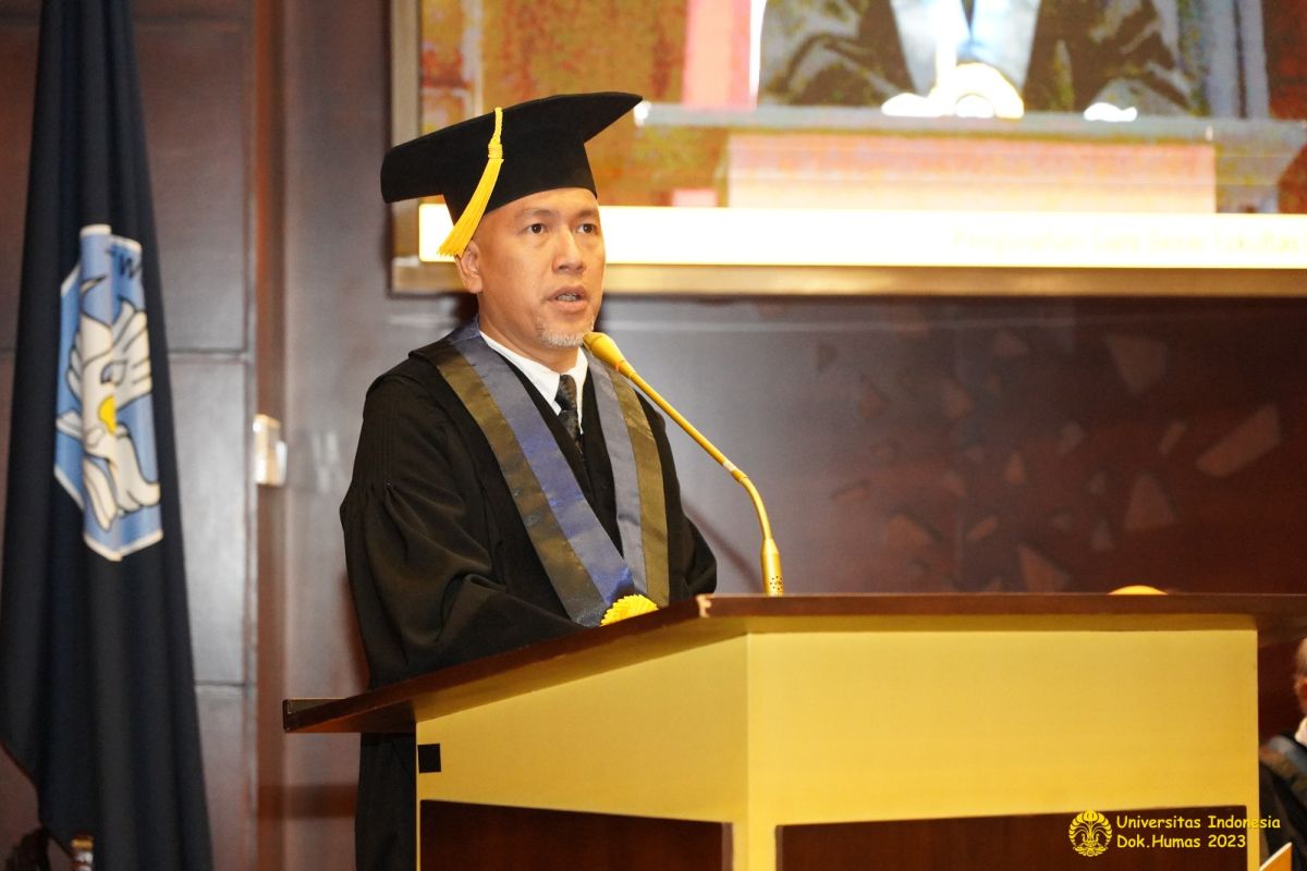 Guru Besar Ilmu Biologi Fakultas Matematika dan Ilmu Pengetahuan Alam (FMIPA) Universitas Indonesia (UI) Prof. Anom Bowolaksono, Ph.D. Foto: Humas UI