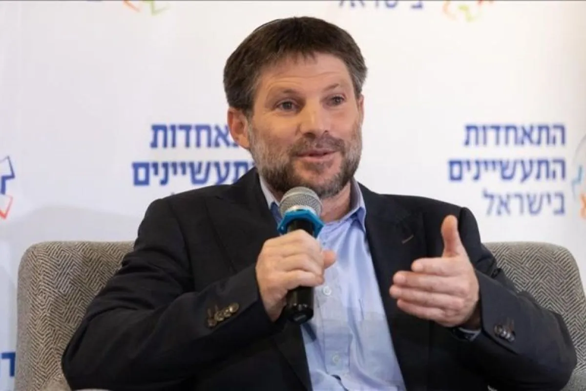 Bezalel Smotrich Menteri Keuangan sayap kanan Israel. Foto: Anadolu