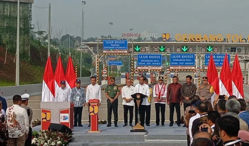 Jokowi Resmikan Jalan Tol Pamulang-Cinere-Raya Bogor