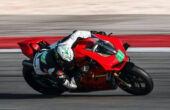 Franco Morbidelli mengalami crash saat latihan hari kedua bersamaan dengan sesi test privat WSBK di Sirkuit Algarve, Portimao, Portugal. Foto: Instagram Pramac Racing