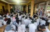 Para Relawan Santri Nderek Kiai yang diberi nama Relawan Gus Ipul Sekjen PBNU saat berkumpul di Kabupaten Pasuruan, Kamis (11/1/2024) kemarin. Foto: Istimewa