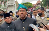 Gus Muhdlor Bupati Sidoarjo waktu ditemui usai memimpin HUT Kabupaten Sidoarjo ke-165, Rabu (31/1/2024). Foto: Wildan suarasurabaya.net