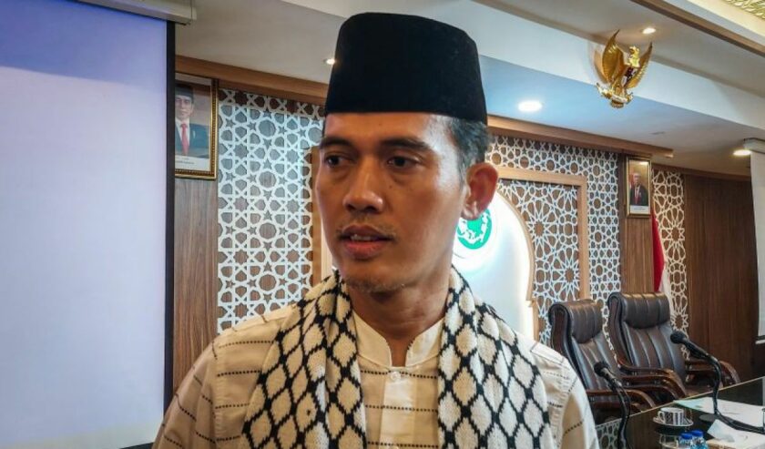 Prof. Asrorun Niam Sholeh Ketua Majelis Ulama Indonesia (MUI) bidang Fatwa usai menyampaikan hasil fatwa MUI, di Jakarta, Jumat (10/11/2023). Foto : Antara