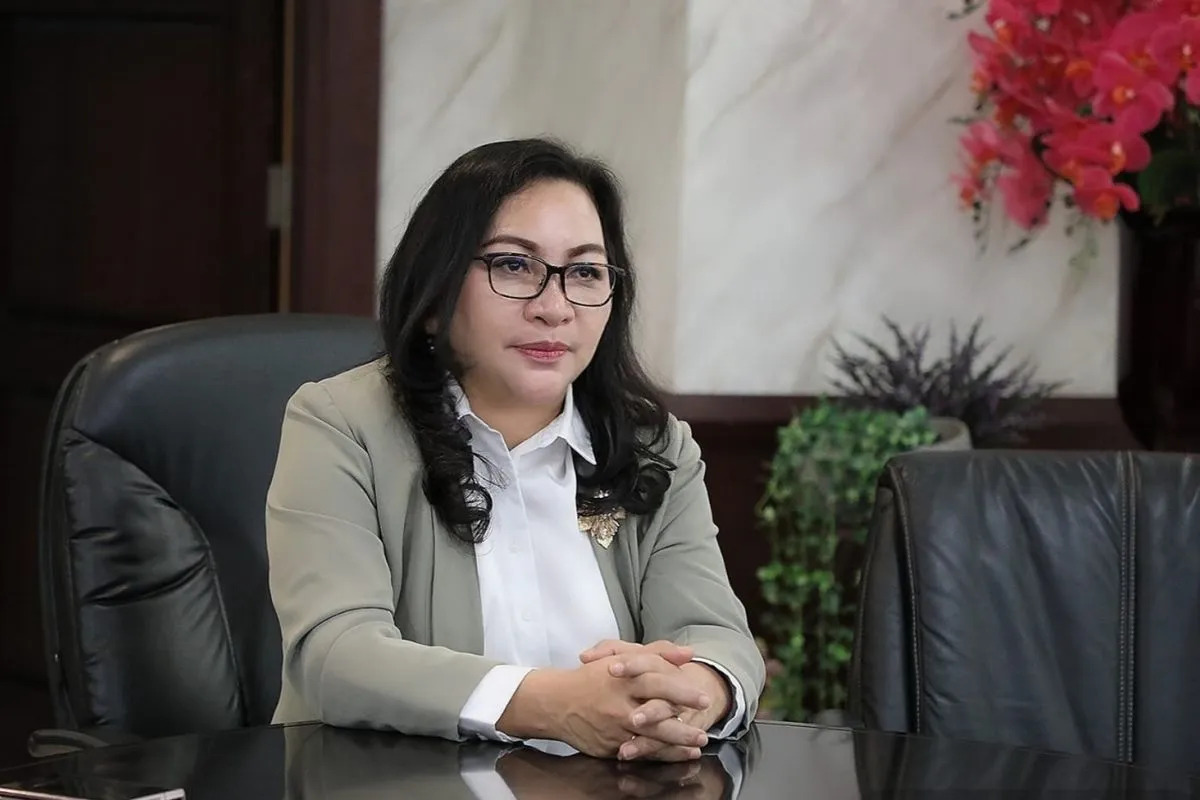 Jeane Marie Tulung Direktur Jenderal Bimbingan Masyarakat Kristen. Foto: Antara