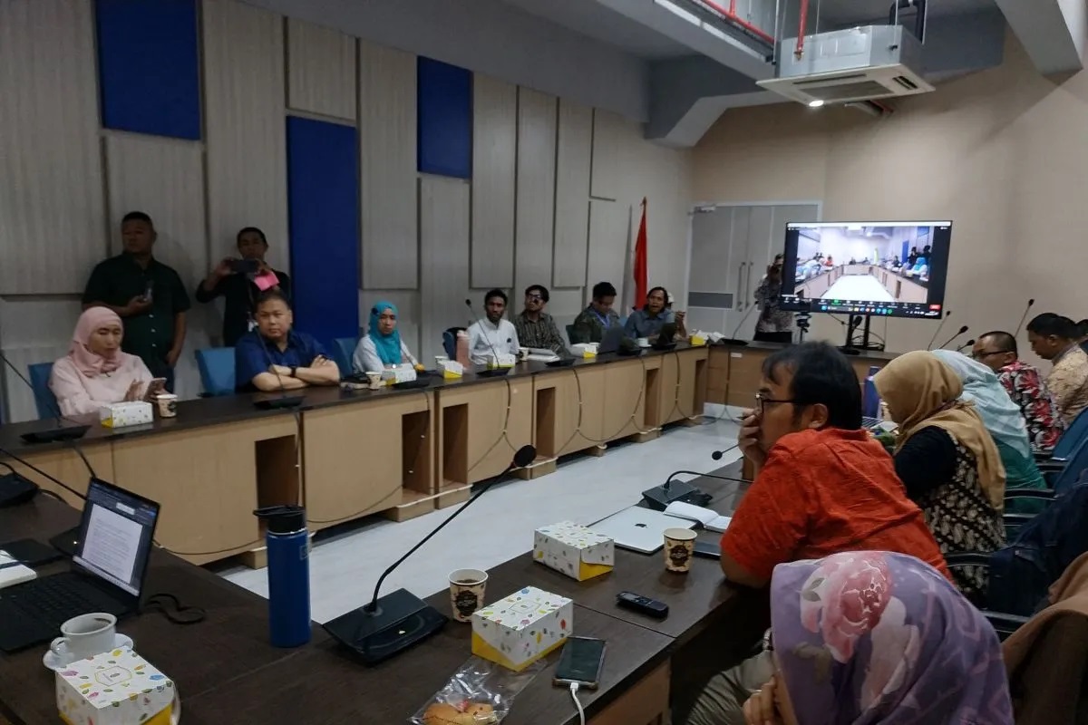Diskusi publik BRIN bertajuk IKN Post-2024 Election: Where to Next? di Jakarta, Jumat(16/02/2024). Foto: Antara