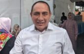 Edy Rahmayadi Ketua Umum PSSI periode 2016-2019 ketika ditemui di Medan, Rabu (14/2/2024). Foto: Antara