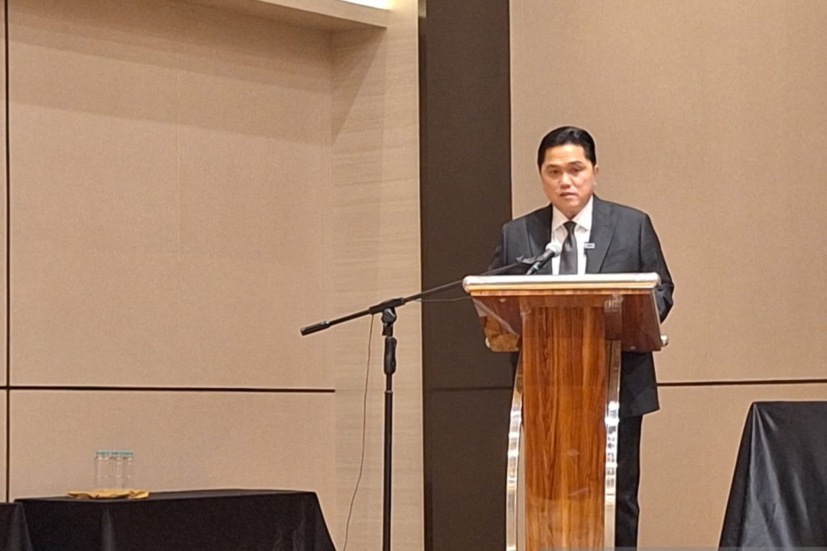 Erick Thohir Ketua Umum Persatuan Sepak Bola Seluruh Indonesia (PSSI)