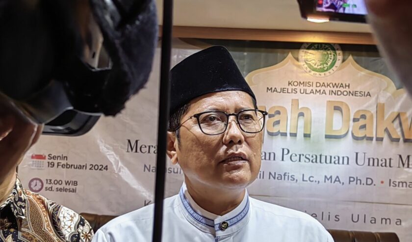 Cholil Nafis Ketua Majelis Ulama Indonesia (MUI) Bidang Dakwah dan Ukhuwah. Foto: Antara