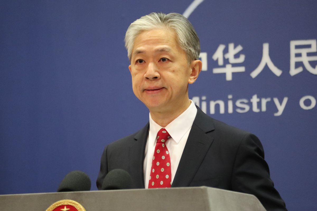 Wang Wenbin Juru Bicara Kementerian Luar Negeri China.