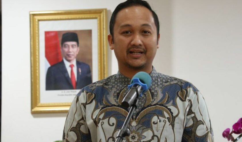 Widya Airlangga Koordinator Fungsi Protokol dan Konsuler Kedutaan Besar Republik Indonesia (KBRI) Beijing di KBRI Beijing, China pada Sabtu (24/02/2024) Foto : Antara