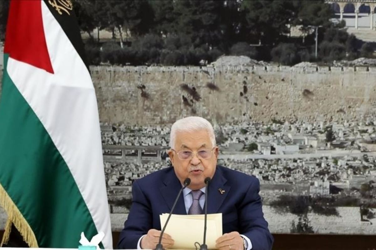 Mahmoud Abbas Presiden Palestina. Foto : Antara
