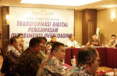 Suasana focus group discussion (FGD) "Transformasi Digital Pengawasan Over Dimension Over Loading" di Kota Bandung, Jawa Barat, Kamis (22/2/2024). Foto: Antara