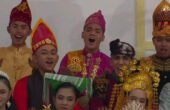 Tangkap layar paduan suara Gita Bahana Nusantara membawakan lagu-lagu Nasional pada rangkaian kegiatan kesenian menjelang Upacara Peringatan Detik-Detik Proklamasi di Istana Merdeka, Jakarta, Rabu. Foto: Antara