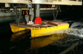 Uji ketahanan kapal tempur katamaran. Foto: Antara