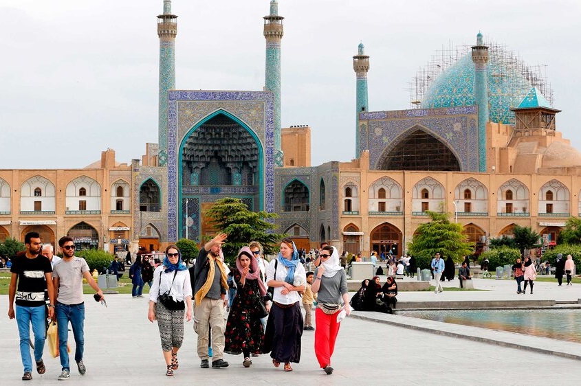 Situs ikonik Masjid Shah Isfahan Iran diakui UNESCO sebagai warisan benda bersejarah. Foto: Tehrantimes