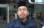 Ahmad Muhdlor Ali Bupati Sidoarjo, di Gedung Merah Putih Komisi Pemberantasan Korupsi (KPK), Jakarta Selatan, Jumat (16/2/2024). Foto: Farid Kusuma suarasurabaya.net