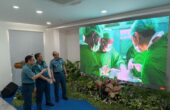 Rumah Sakit Pusat Angkatan Laut (RSPAL) dr. Ramelan Surabaya menjadi rumah sakit Tentara Nasional Indonesia (TNI) pertama yang melakukan operasi transplantasi ginjal, Selasa (20/2/2024). Foto: Risky suarasurabaya.net