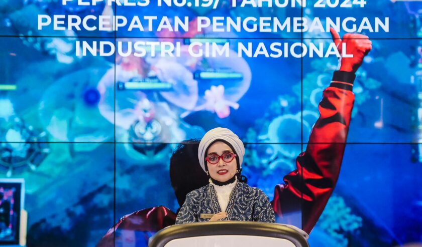 Nia Niscaya Adyatama Kepariwisataan dan Ekonomi Kreatif Ahli Utama dalam "Weekly Brief With Sandi Uno" di Gedung Sapta Pesona, Jakarta, Senin (19/2/2024). Foto: Kemenparekraf RI
