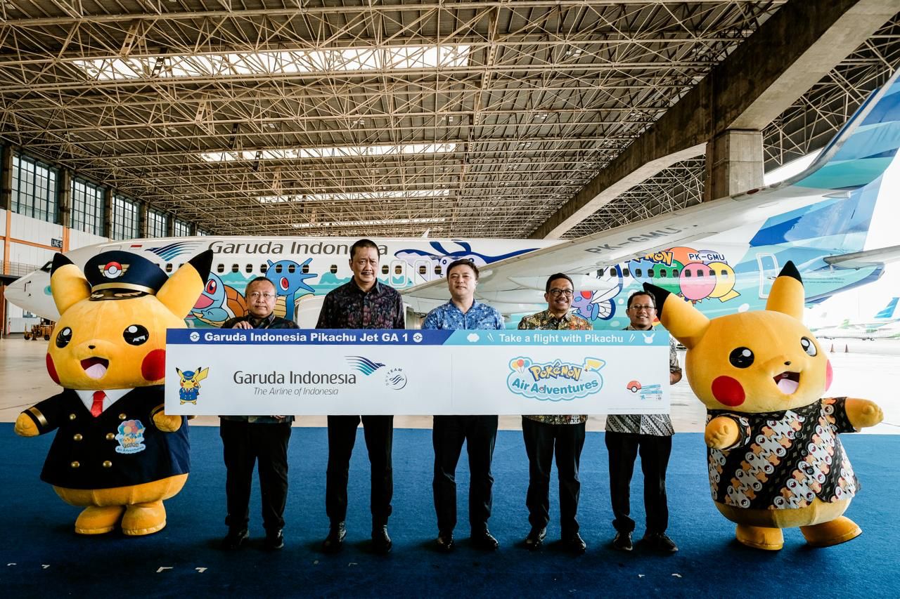 Kolaborasi Garuda-Pokemon