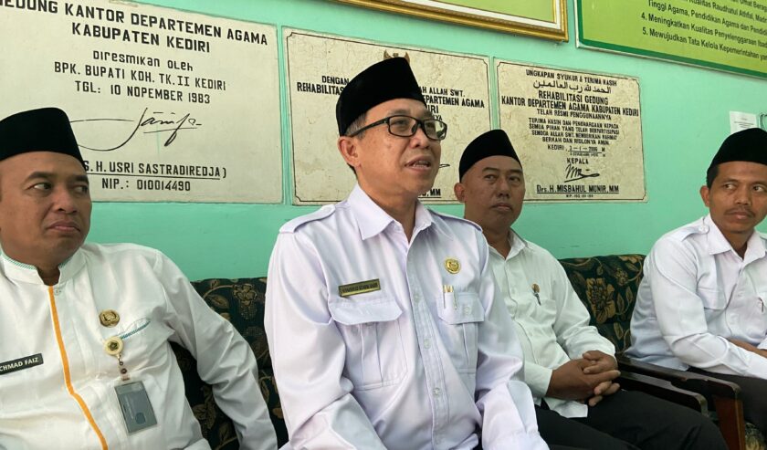 Mohammad As’adul Anam Kepala Bidang Pendidikan Diniyah dan Pondok Pesantren Kanwil Kemenag Jatim saat di Kediri, Selasa (27/2/2024). Foto: Istimewa