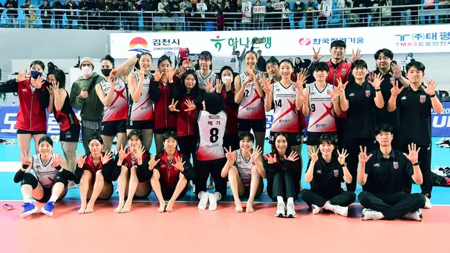 Red Sparks Korea Selatan Akan Lawan Tim Voli Indonesia di Pembukaan Proliga  - Suara Surabaya