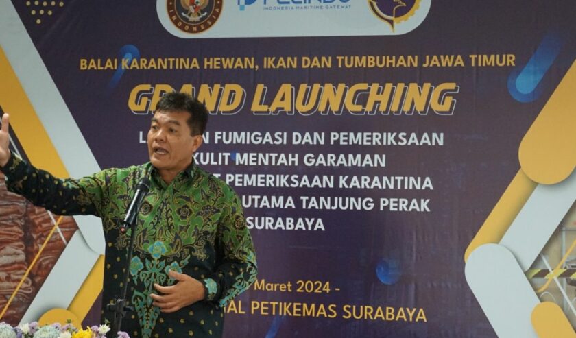 ahat M Panggabean Kepala Badan Karantina Indonesia (Barantin)