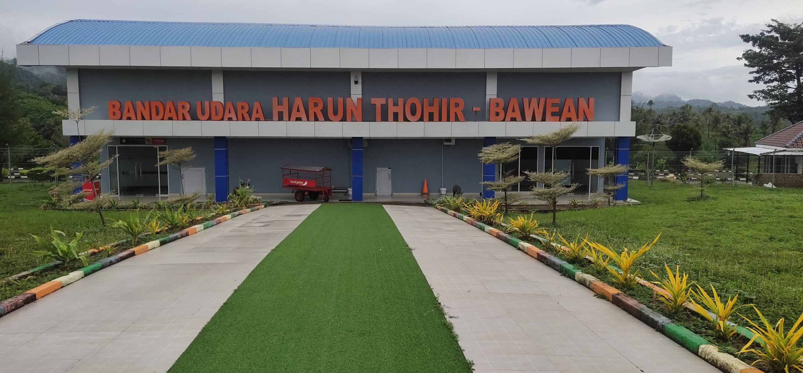 Bandar Udara (Bandara) Harun Thohir Bawean. Foto: Humas Kemenhub RI Ditjen Perhubungan Udara