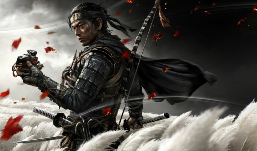 Ilustrasi game "Ghost of Tsushima". Foto: Sucker Punch Productio