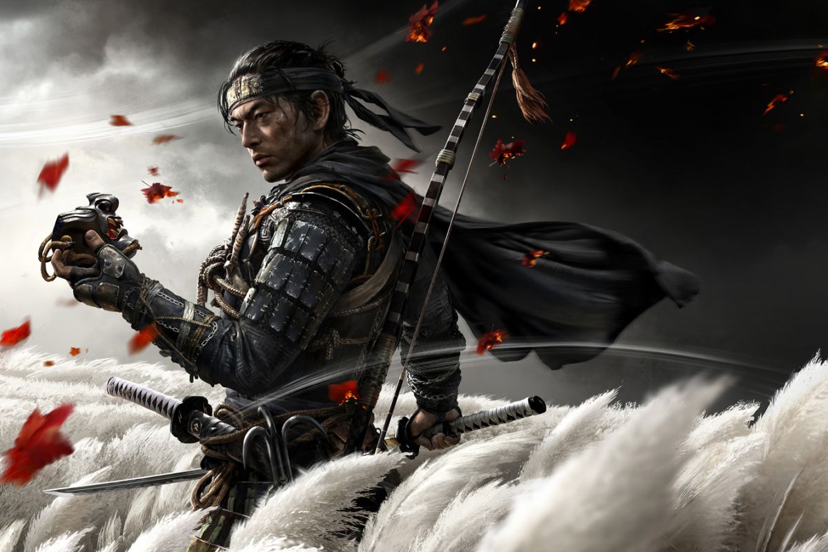 Ilustrasi game "Ghost of Tsushima". Foto: Sucker Punch Productio