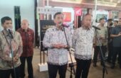 Luhut Binsar Pandjaitan Menteri Koordinator Bidang Kemaritiman dan Investasi (Marves) memberikan keterangan pers pada penutupan Business Matching 2024 di Sanur, Denpasar, Bali, Kamis (7/3/2024). Foto : Antara