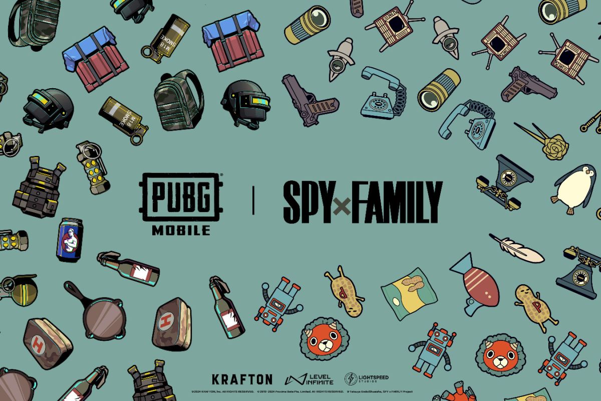 Visual kolaborasi antara PUBG Mobile dan serial anime populer “SPYxFAMILY” yang akan segera diluncurkan dalam waktu dekat. Foto: Humas PUBG Mobile