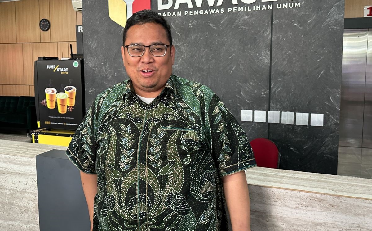 Rahmat Bagja Ketua Bawaslu RI saat memberikan keterangan di Gedung Bawaslu RI, Jakarta, Rabu (6/3/2024). Foto: Antara