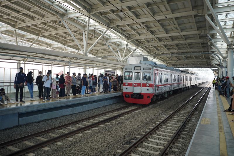 Ilustrasi - Rangkaian commuter line. Foto: Humas KAI Commuter